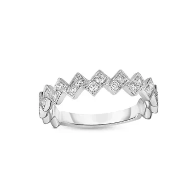 1/4CTW Diamond 10kt Gold White Ring