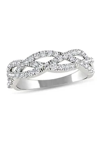 1/4 C.T.T.W Diamond 10K Ladies Bands