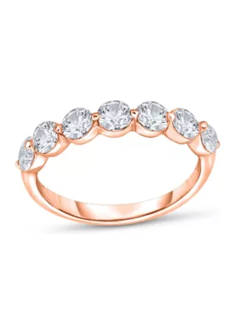1/2 C.T.T.W Diamond 14K Ladies Bands