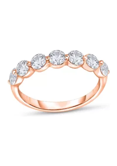 1/2 C.T.T.W Diamond 14K Ladies Bands