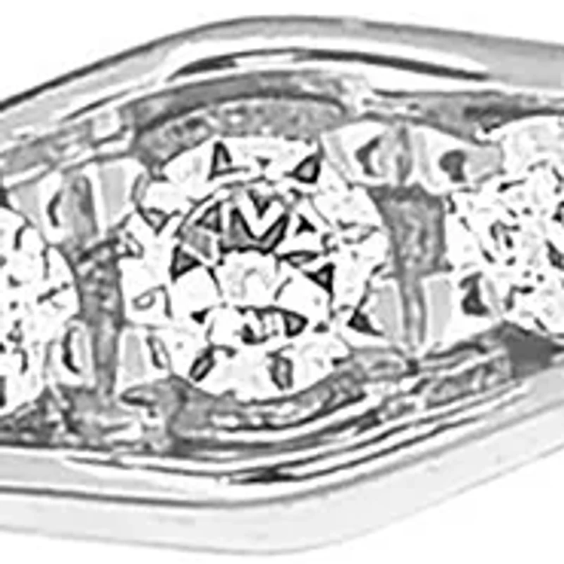 1/10 C.T.T.W Diamond 10K Ladies Bands