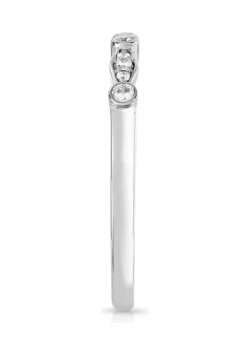 1/10 C.T.T.W Diamond 10K Ladies Bands