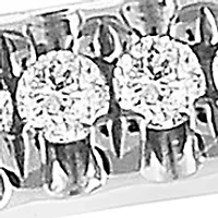1/6 C.T.T.W Diamond 10K Ladies Bands