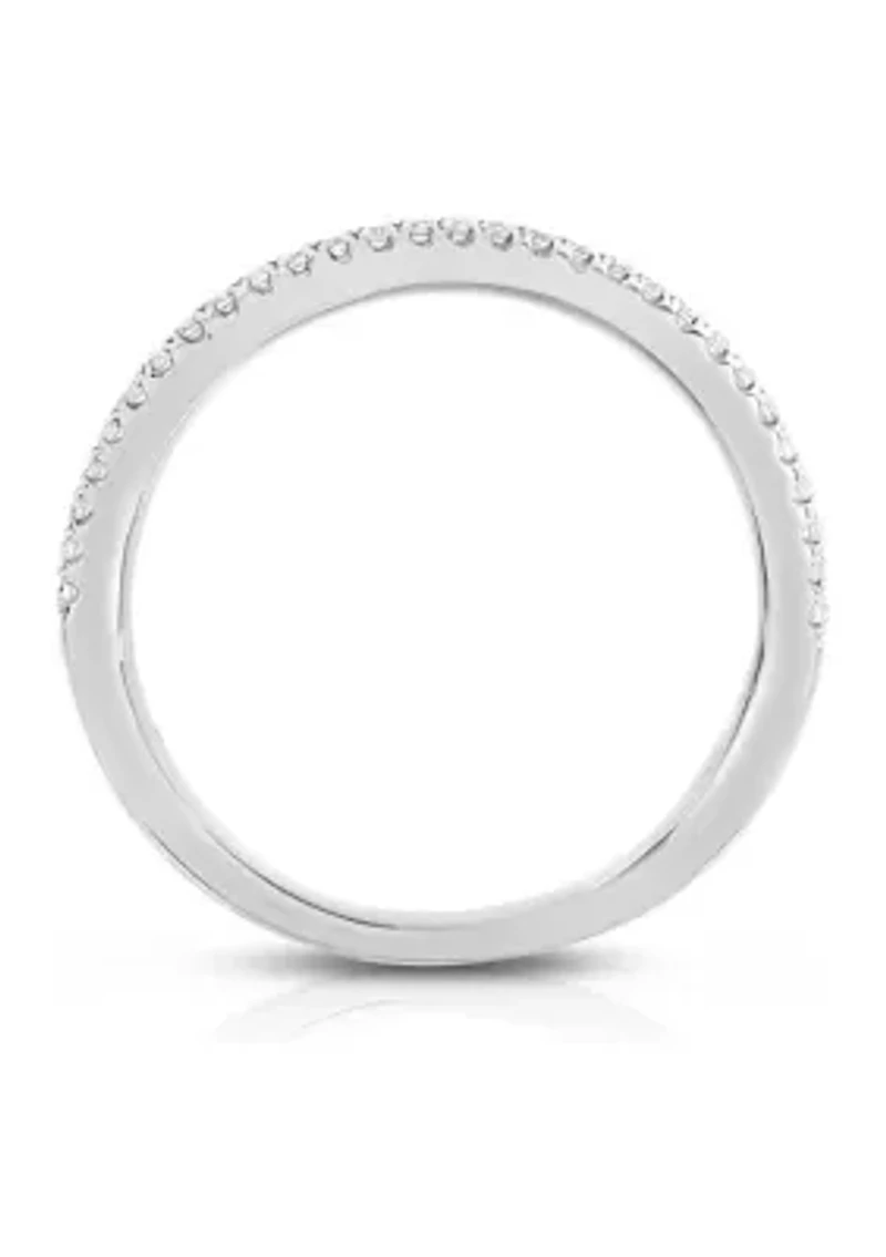 1/6 C.T.T.W Diamond 10K Ladies Bands