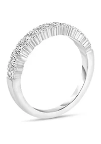 3/4 C.T.T.W Diamond 14K Ladies Bands