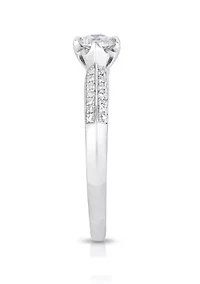 1/3 C.T.T.W Diamond 10Kt Gold Engagement Ring