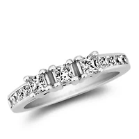 3/4CTW Diamond 14kt Gold White Ring