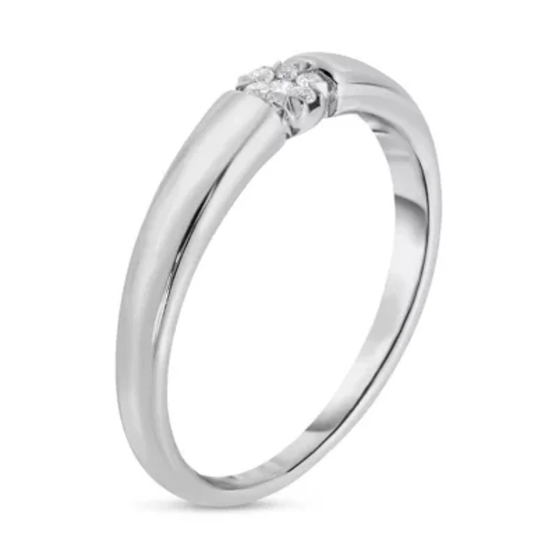 0.06CTW Diamond 10kt Gold White Ring