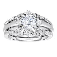 1CTW Diamond 14kt Gold White Ring