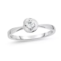1/6CTW Diamond 10kt Gold White Ring