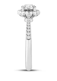 1/3 C.T.T.W Diamond 14Kt Gold Engagement Ring