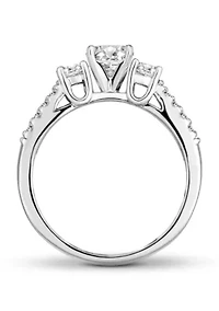 C.T.T.W Diamond 14Kt Gold Engagement Ring