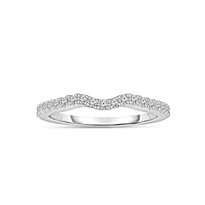 1/5CTW Diamond 14kt Gold White Ring
