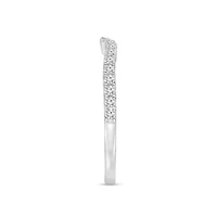 1/5CTW Diamond 14kt Gold White Ring