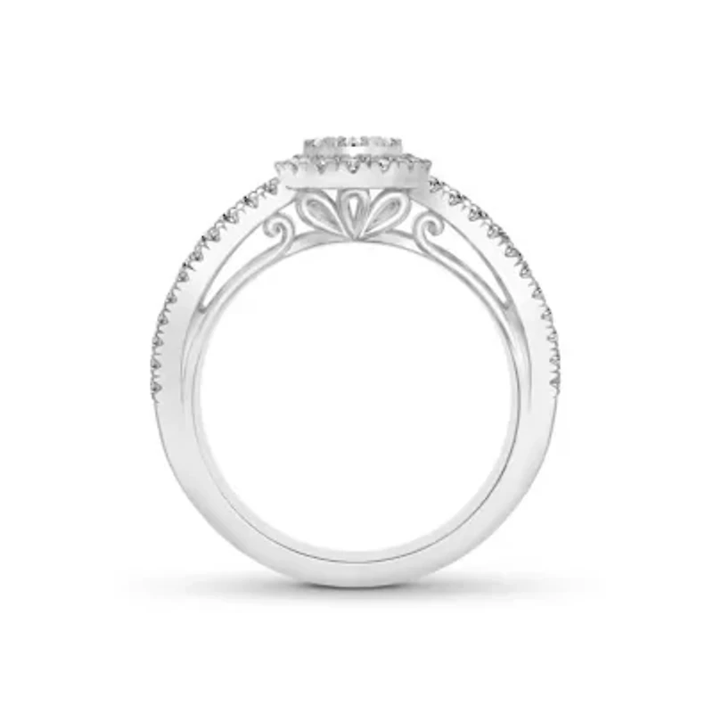 3/4CTW Diamond 14kt Gold White Ring