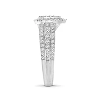 3/4CTW Diamond 14kt Gold White Ring
