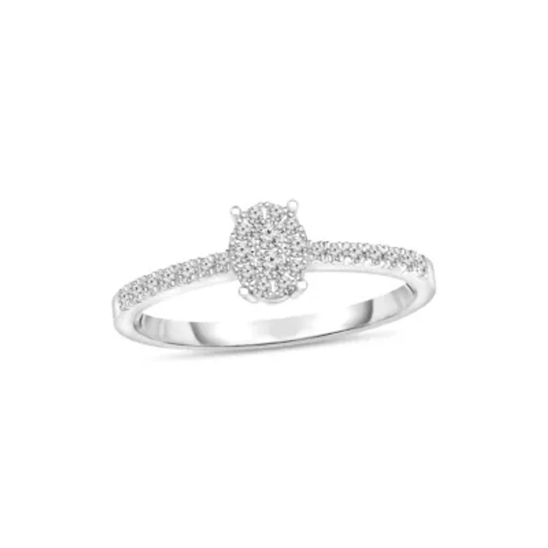 1/5CTW Diamond 10kt Gold White Ring