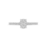 1/5CTW Diamond 10kt Gold White Ring