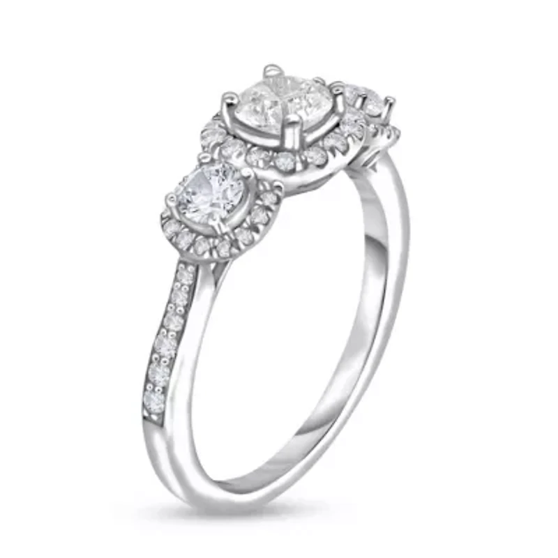 1CTW DIA 14K White Gold  Ring