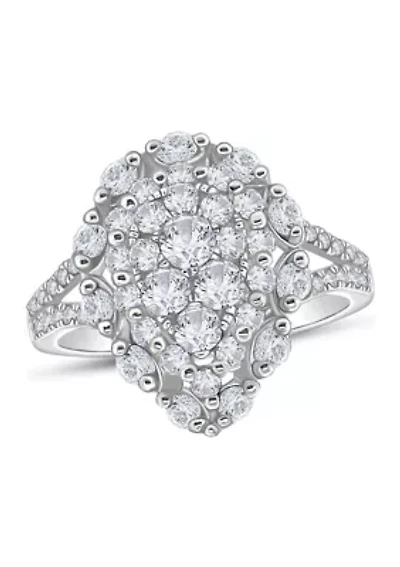 1 3/4 C.T.T.W Diamond 14K Fashion Ring