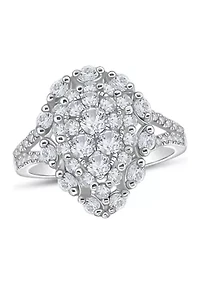 1 3/4 C.T.T.W Diamond 14K Fashion Ring