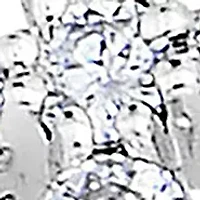 1/6 C.T.T.W Diamond 14K Cross Ring