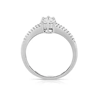 1/4CTW Diamond 14kt Gold White Ring
