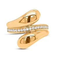 Lab Created Sterling Silver 1/ Cttw Lab-Grown GH/SI2 Diamond Ring