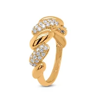 Lab Created Sterling Silver 3/8 Cttw Lab-Grown GH/SI2 Diamond Ring