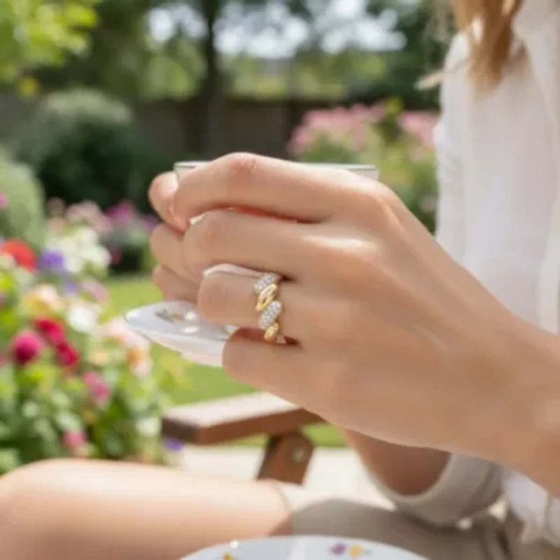 Lab Created Sterling Silver 3/8 Cttw Lab-Grown GH/SI2 Diamond Ring