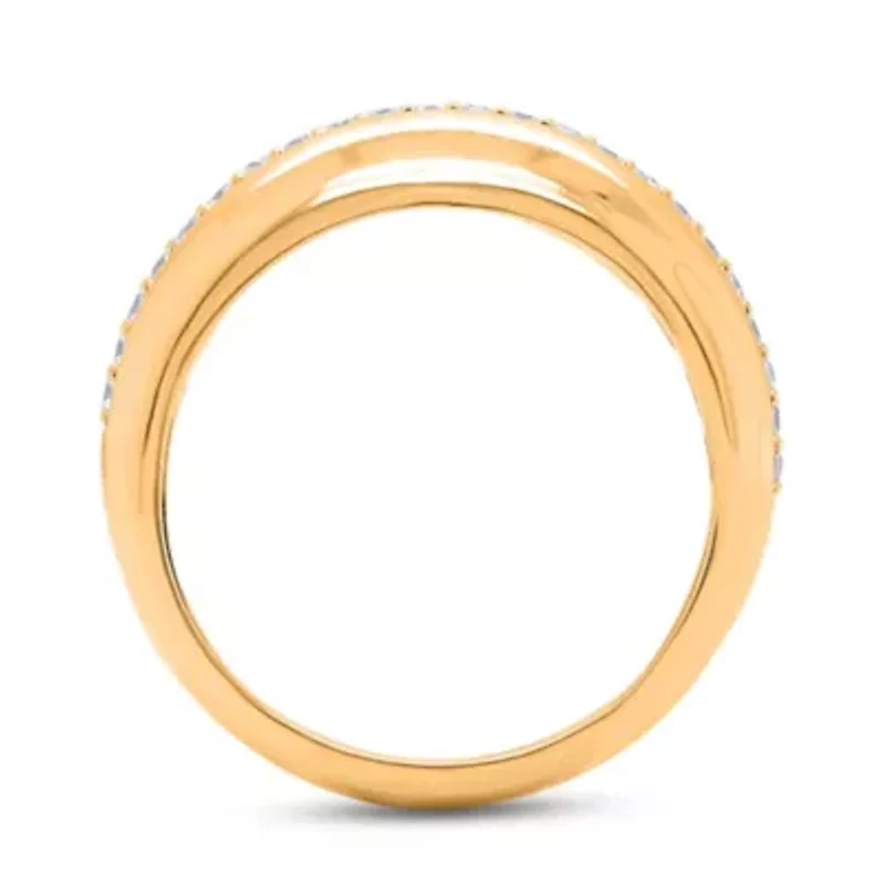 Lab Created Sterling Silver 1/5 Cttw Lab-Grown GH/SI2 Diamond Ring