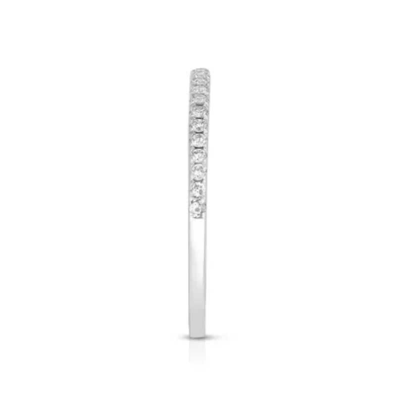 1/8CTW Diamond 14kt Gold White Ring