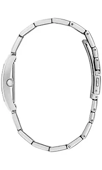 Caravelle Ladies Classic Silver-Tone Stainless Steel Bracelet Watch 21mm