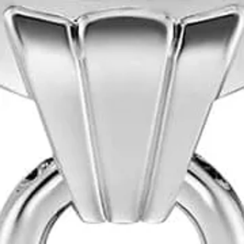 Caravelle Ladies Vintage Silver-Tone Stainless Steel Expansion Watch 19mm