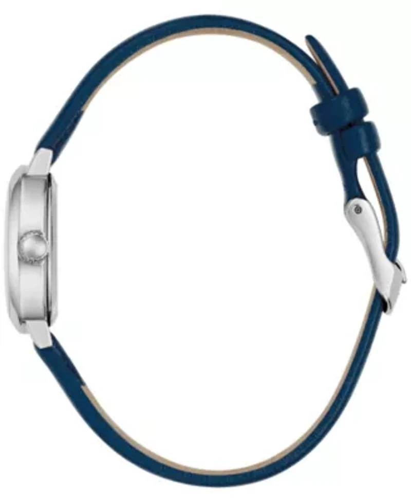 Caravelle Ladies Dress Leather Strap Watch 18.5mm