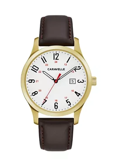  Traditional Leather Strap Watch