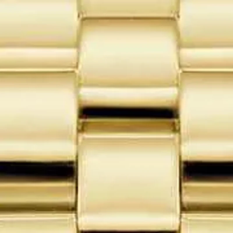 Caravelle Mens Dress Gold-Tone Stainless Steel Bracelet Watch 39mm