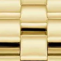 Caravelle Mens Dress Gold-Tone Stainless Steel Bracelet Watch 39mm