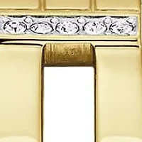 Caravelle Ladies Modern Gold-Tone Stainless Steel Expansion Watch 22mm