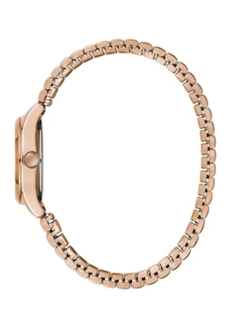 Women's Traditional Stainless Steel Expansion Watch