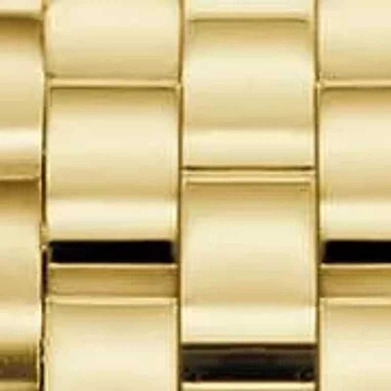Caravelle Ladies Dress Gold-Tone Stainless Steel Bracelet Watch 28mm