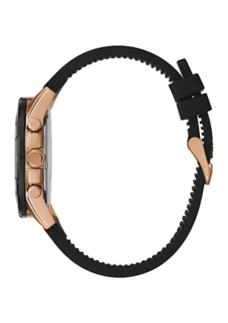 Men's Sport Silicone Strap Watch