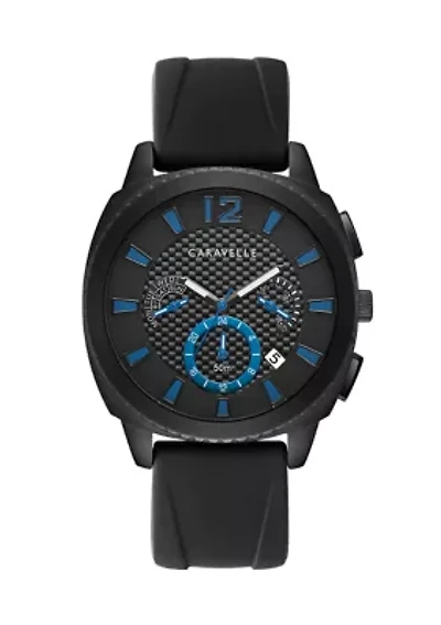 Men's Sport Silicone Strap Watch