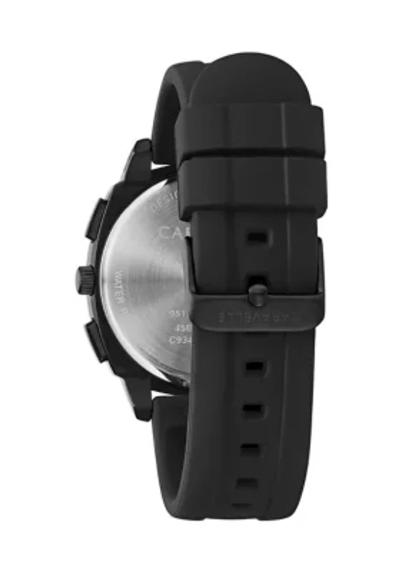 Men's Sport Silicone Strap Watch