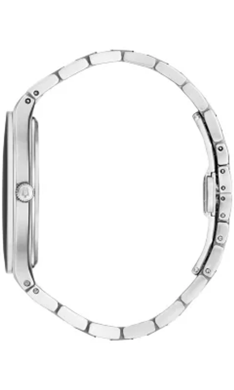 Apollo Special Edition Men's Silver-tone Stainless Steel Bracelet Watch, 43mm