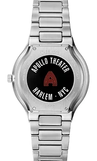 Apollo Special Edition Men's Silver-tone Stainless Steel Bracelet Watch, 43mm