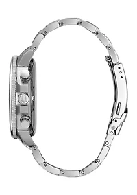  Marine Star Stainless Steel Bracelet Watch