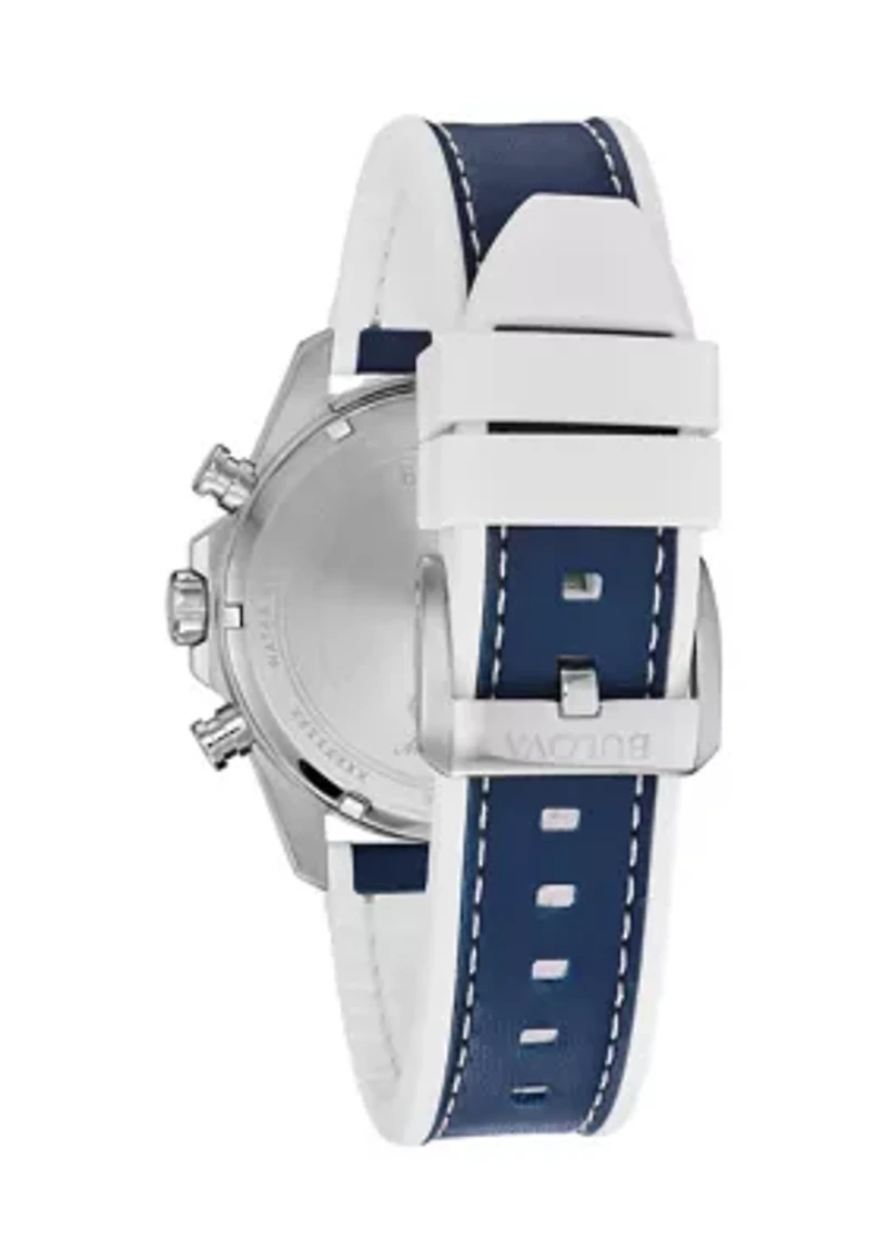 Men's Marine Star Chronograph Strap Watch