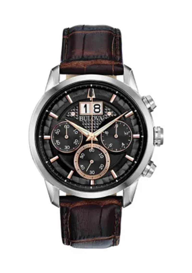 Men's Sutton Chronograph Strap Watch