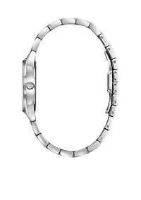 Women's Stainless Steel Sutton Diamond-Accent Bracelet Watch
